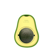 Avocado Cat Toy With Mint