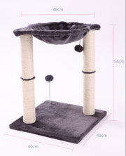 Cat Scratching Pillar With Nest